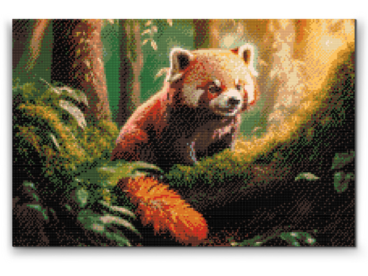 Diamond Painting - Red Panda
