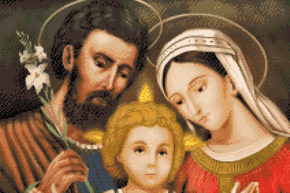 Diamond Painting - Den hellige familie