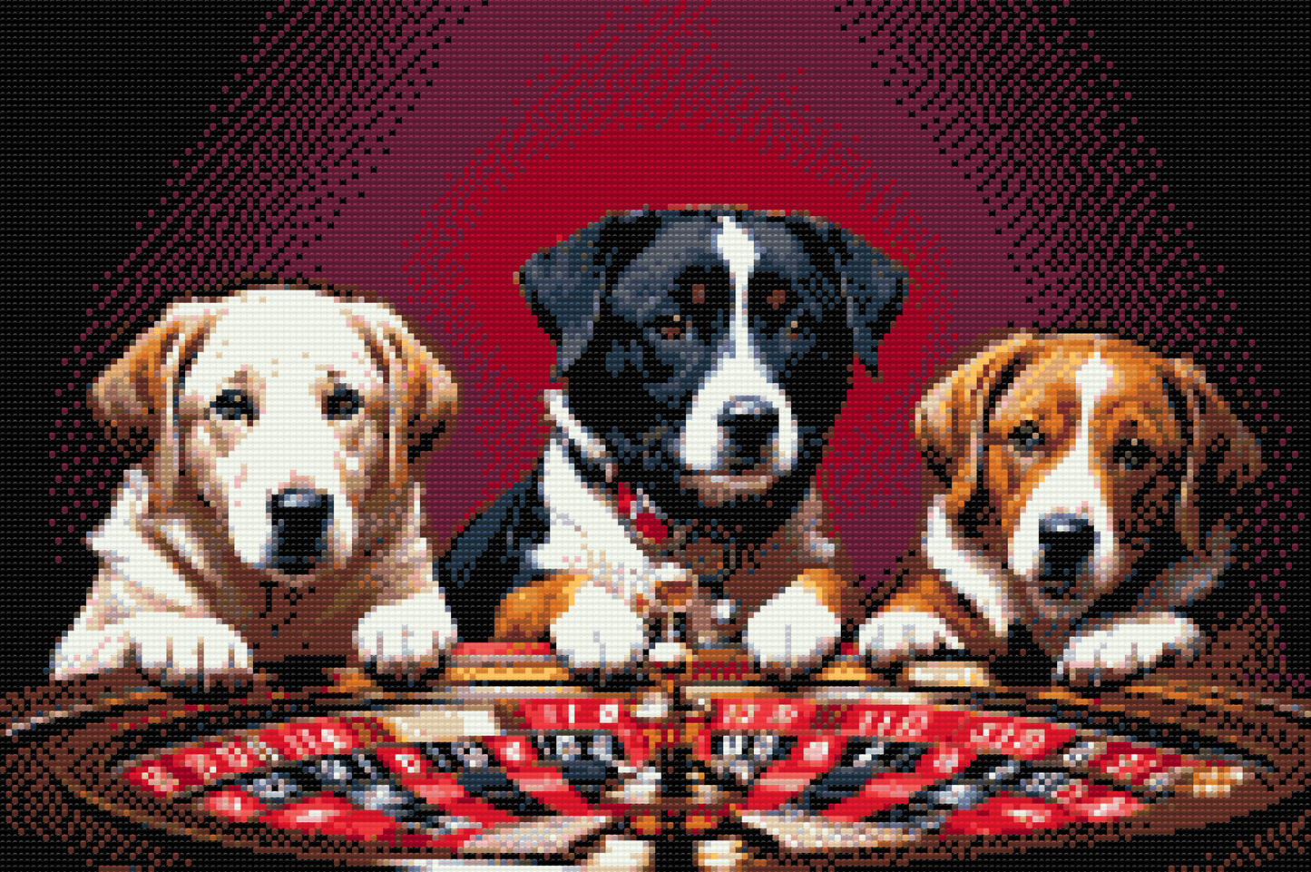 Diamond Painting - Hunderoulette