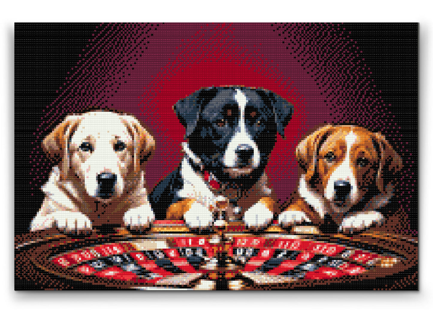Diamond Painting - Hunderoulette