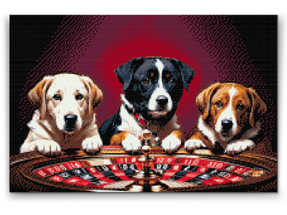 Diamond Painting - Hunderoulette