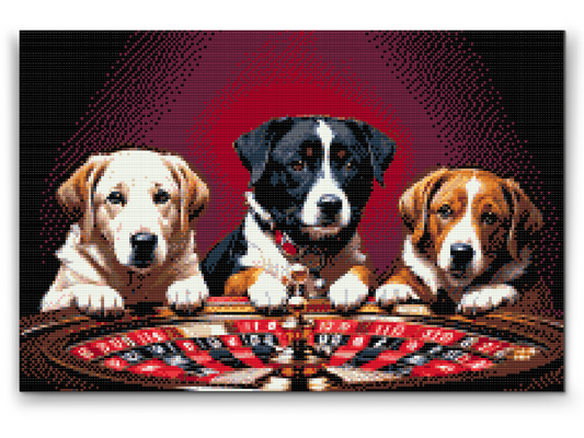 Diamond Painting - Hunderoulette