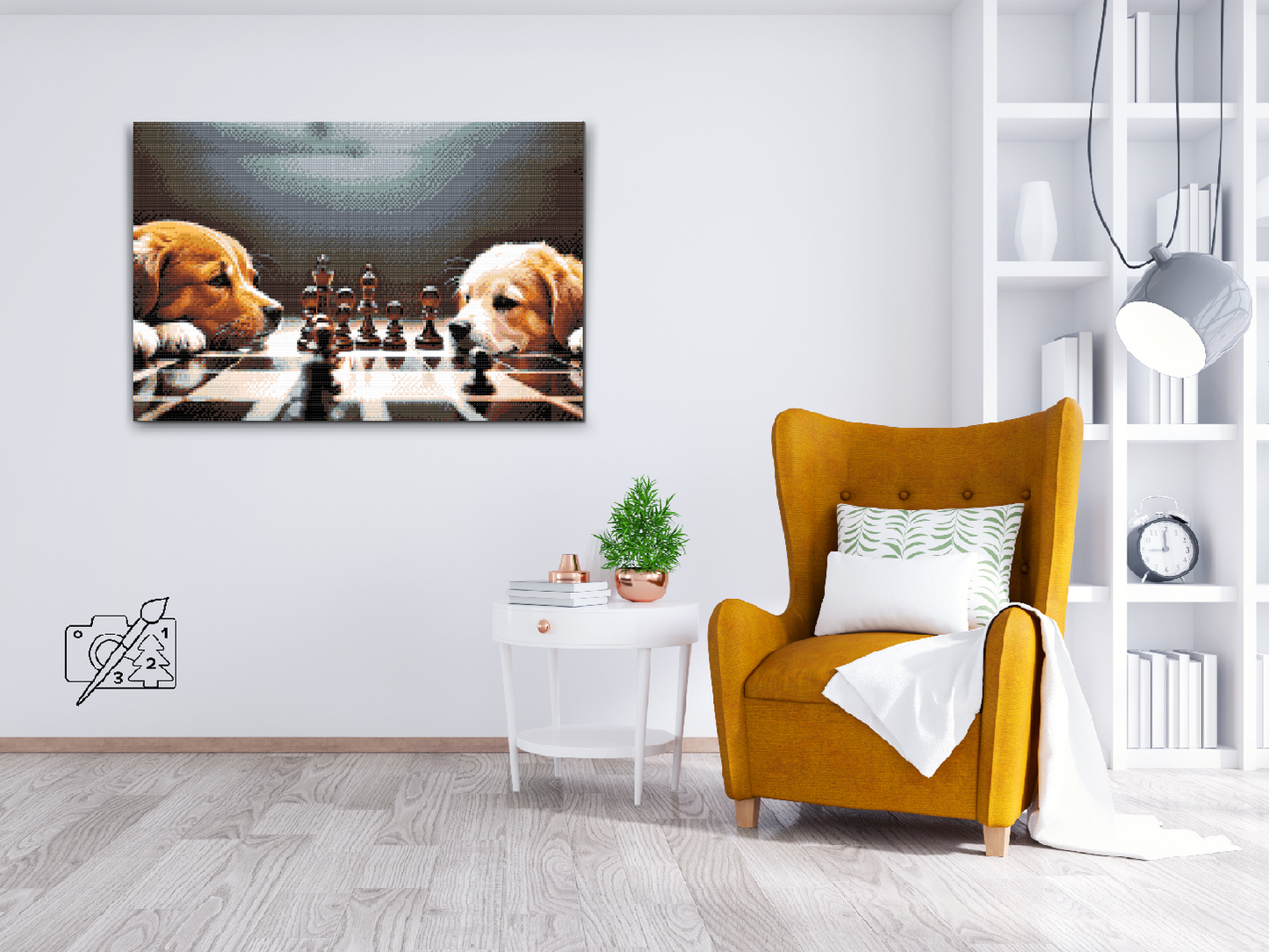 Diamond Painting - Hundeskak 3