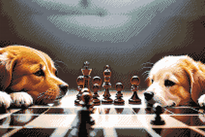 Diamond Painting - Hundeskak 3