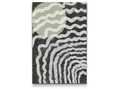 Diamond Painting - Abstrakt baggrund i grå 1