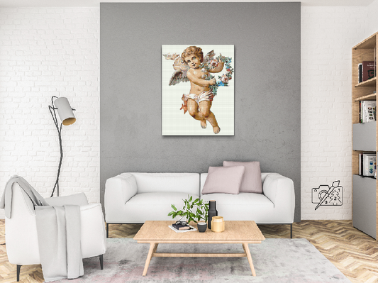 Diamond Painting - En engel med en krans