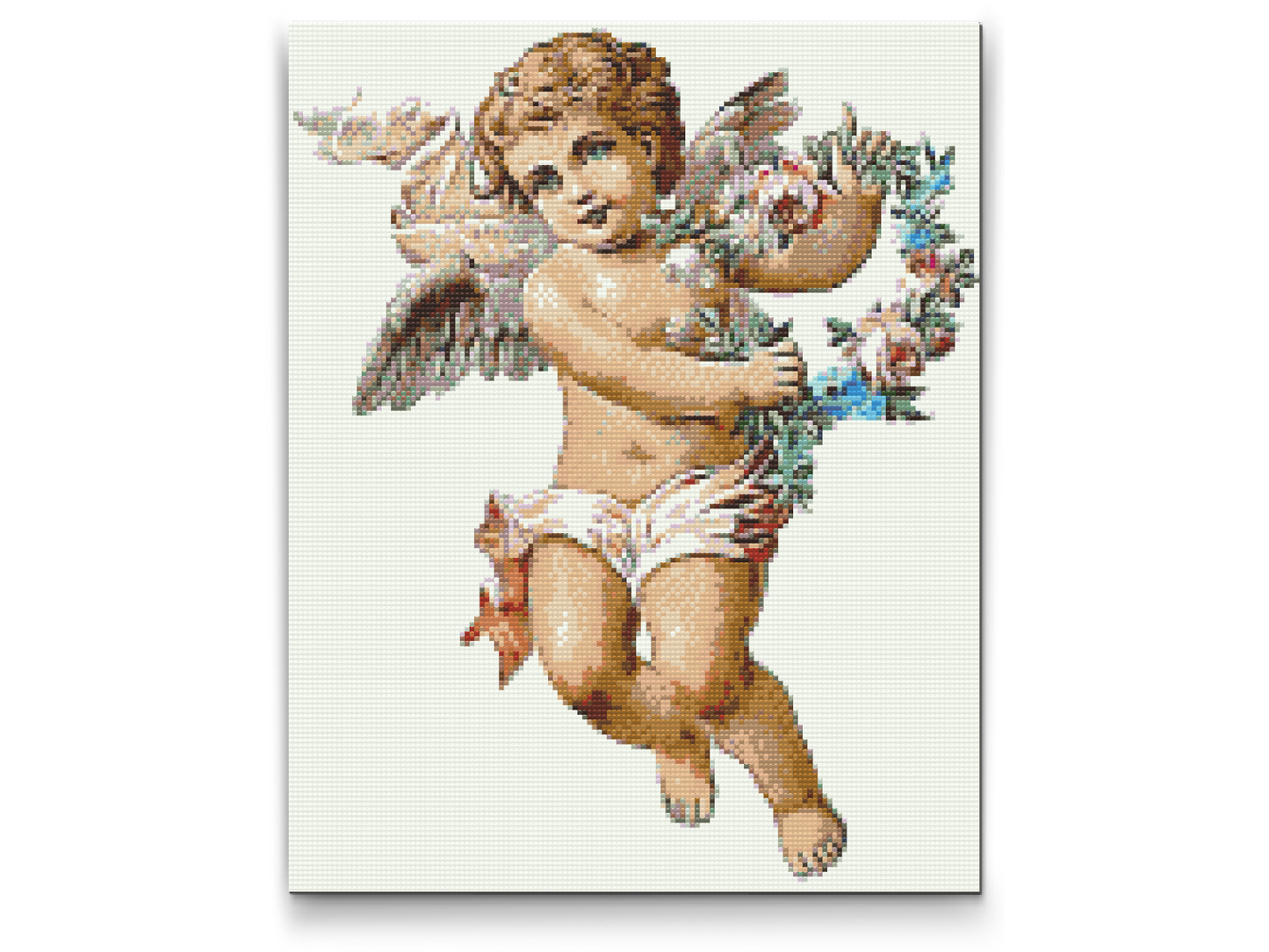 Diamond Painting - En engel med en krans