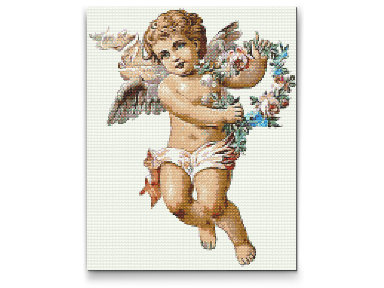 Diamond Painting - En engel med en krans