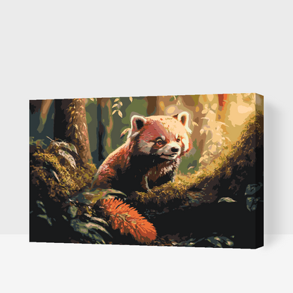 Paint by Numbers - Red Panda