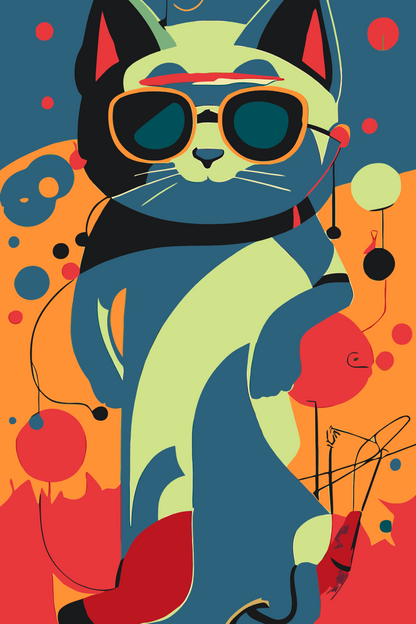 Paint by Numbers - Pop art-kat