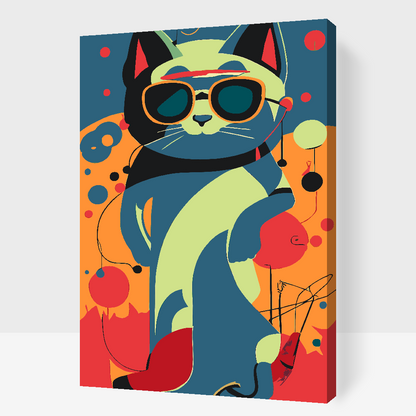 Paint by Numbers - Pop art-kat