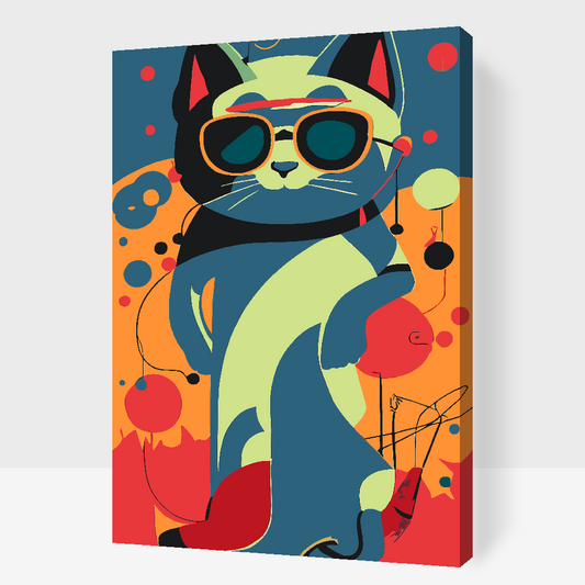 Paint by Numbers - Pop art-kat