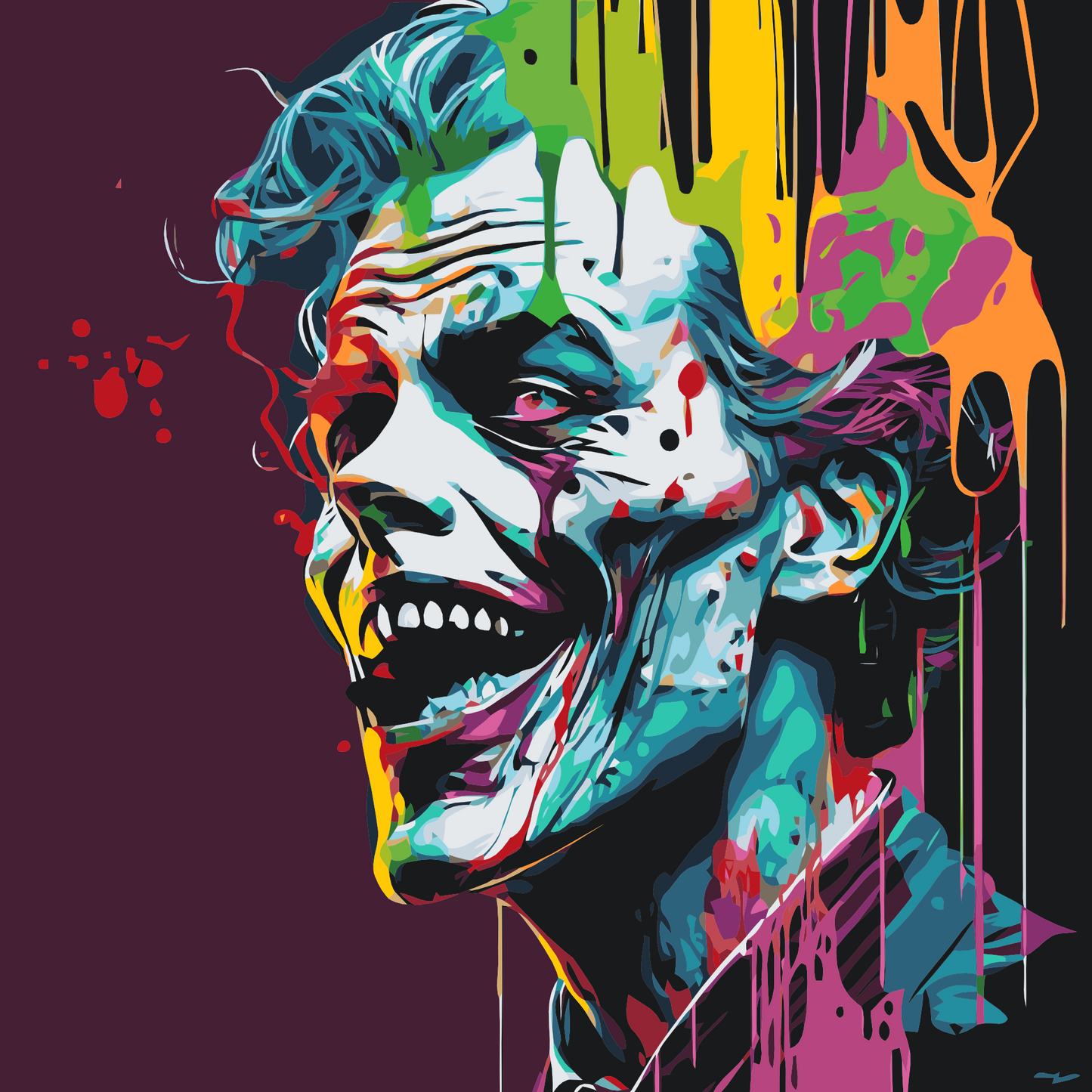 Paint by Numbers - Gal klovn
