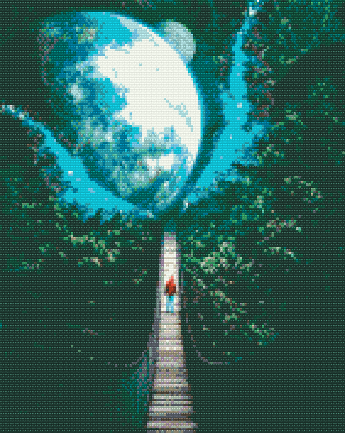 Diamond Painting - Rejse gennem trætoppene