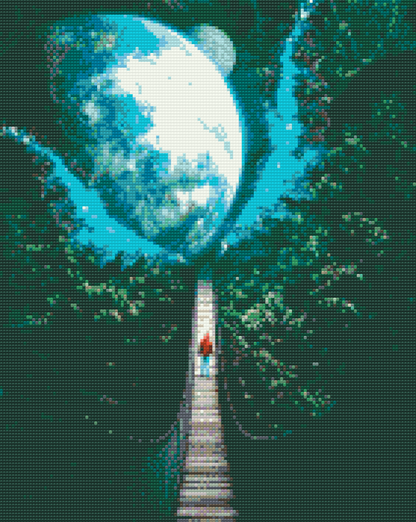 Diamond Painting - Rejse gennem trætoppene