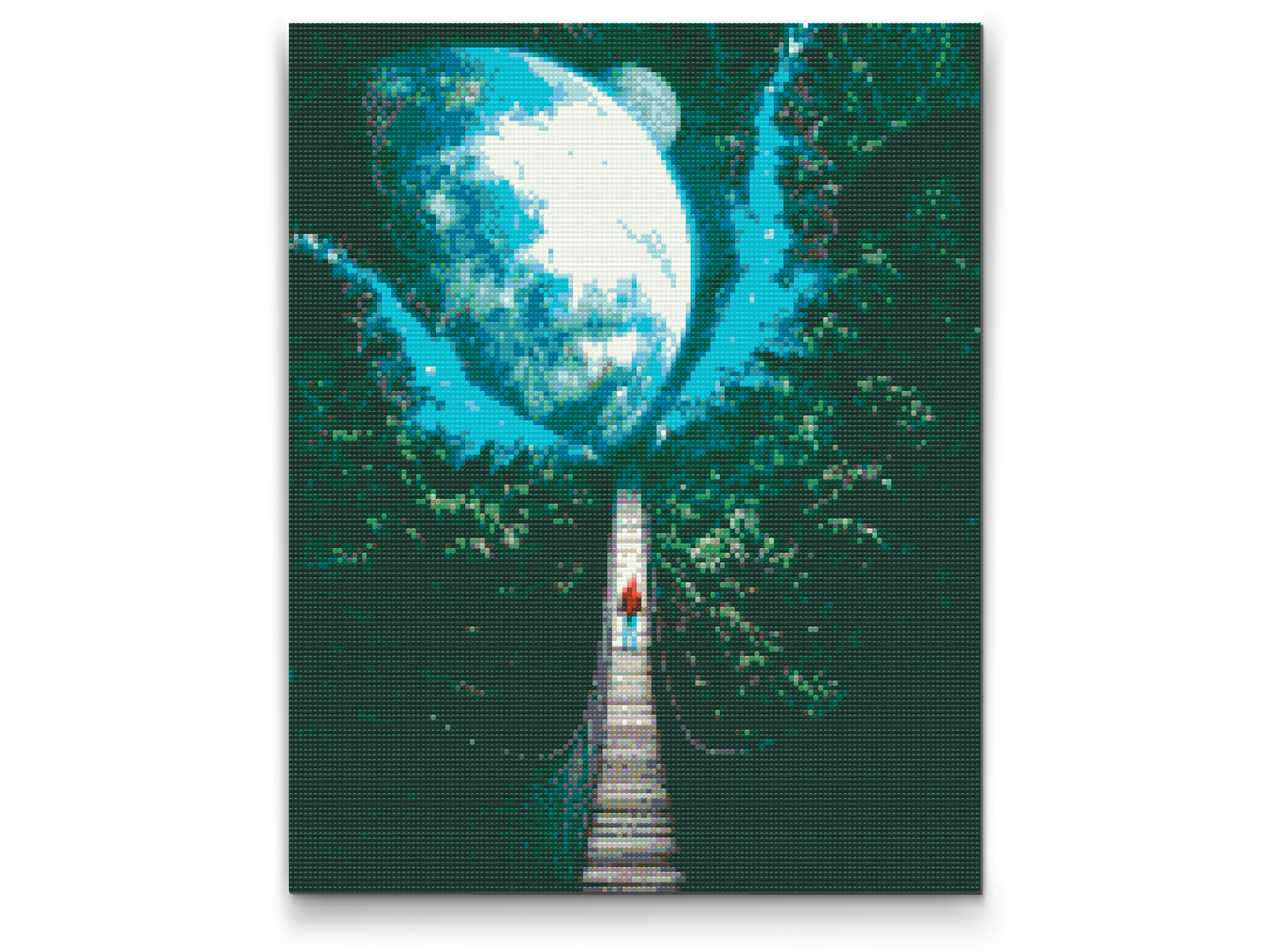 Diamond Painting - Rejse gennem trætoppene