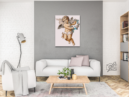 Paint by Numbers - En engel med en krans