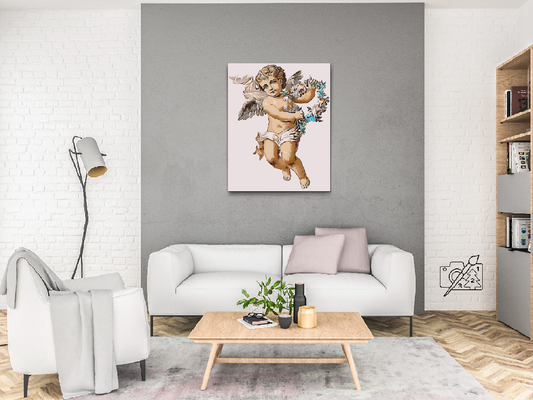 Paint by Numbers - En engel med en krans