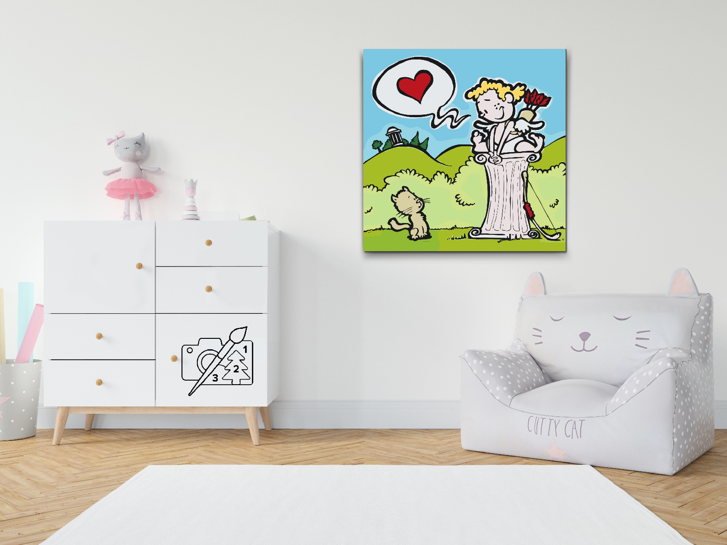 Paint by Numbers - Amor og Kitty