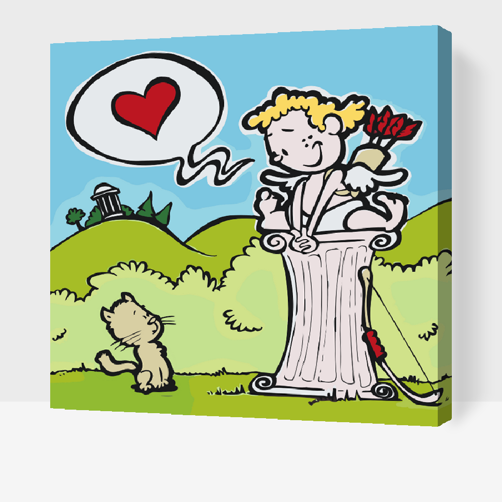 Paint by Numbers - Amor og Kitty
