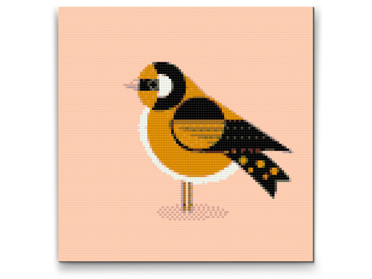 Diamond Painting - Geometrisk fugl