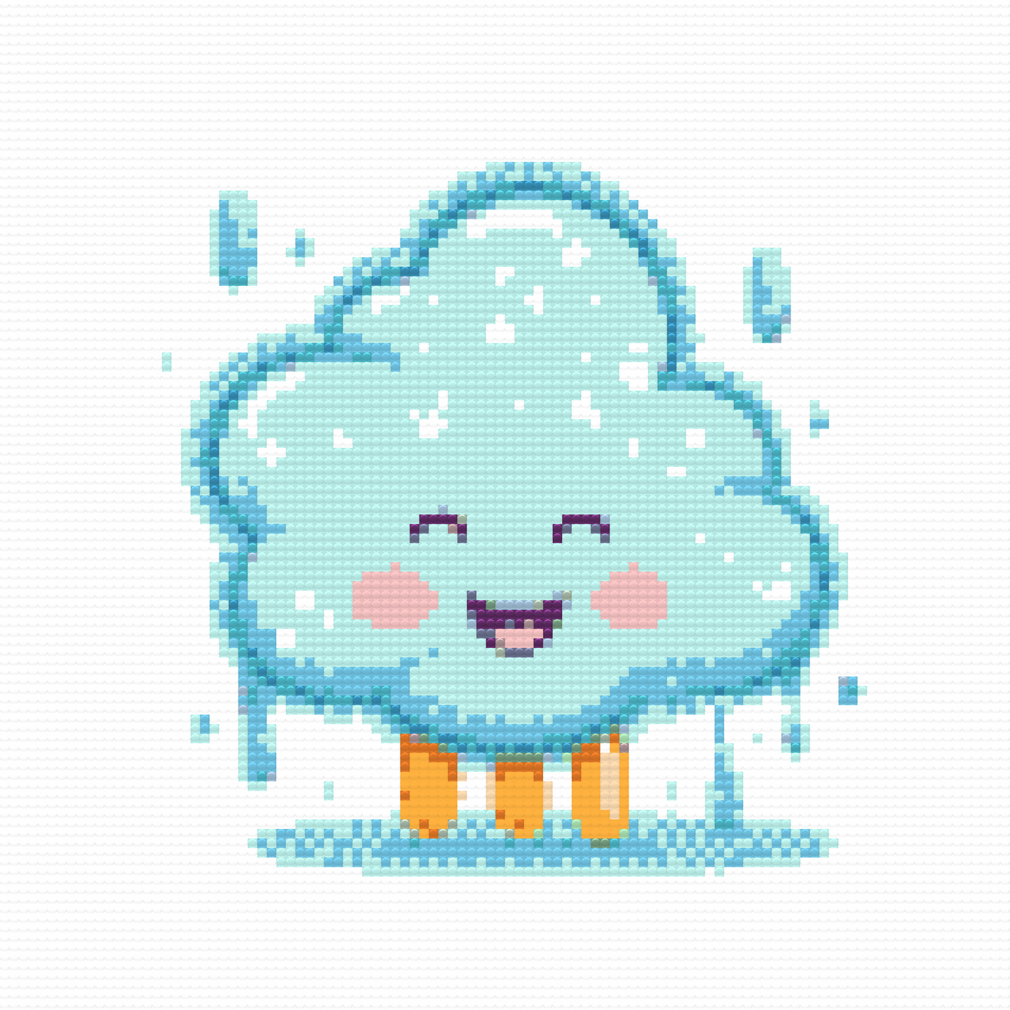 Diamond Painting - Glad sky