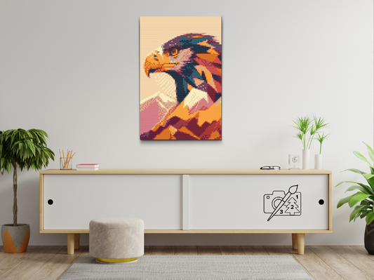 Diamond Painting - Vector eagle 2