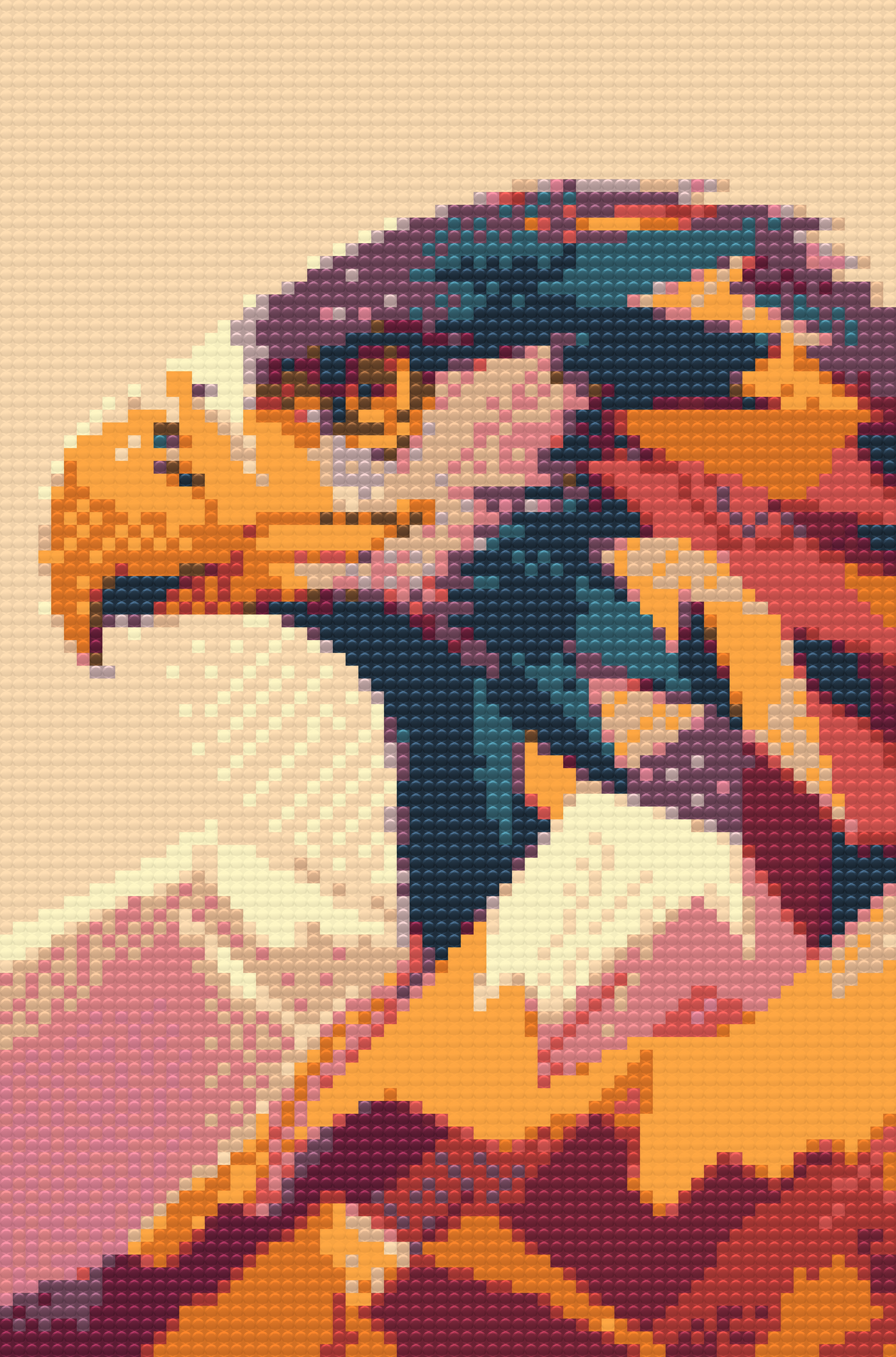 Diamond Painting - Vector eagle 2
