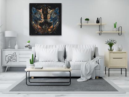Paint by Numbers - Astrologiske katte