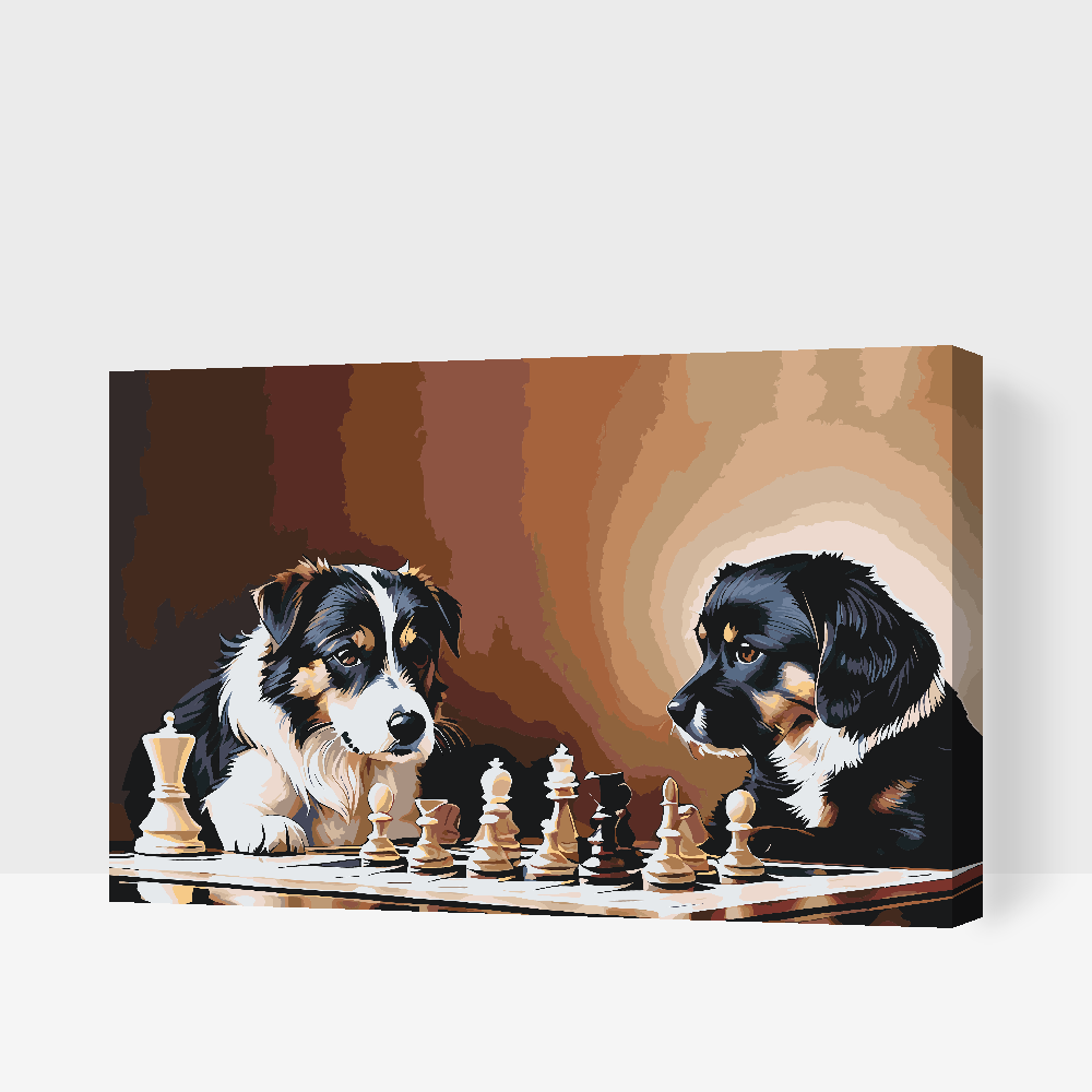 Paint by Numbers - Hundeskak 2