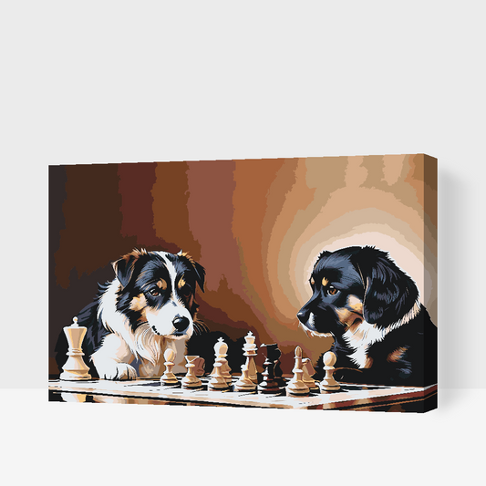Paint by Numbers - Hundeskak 2