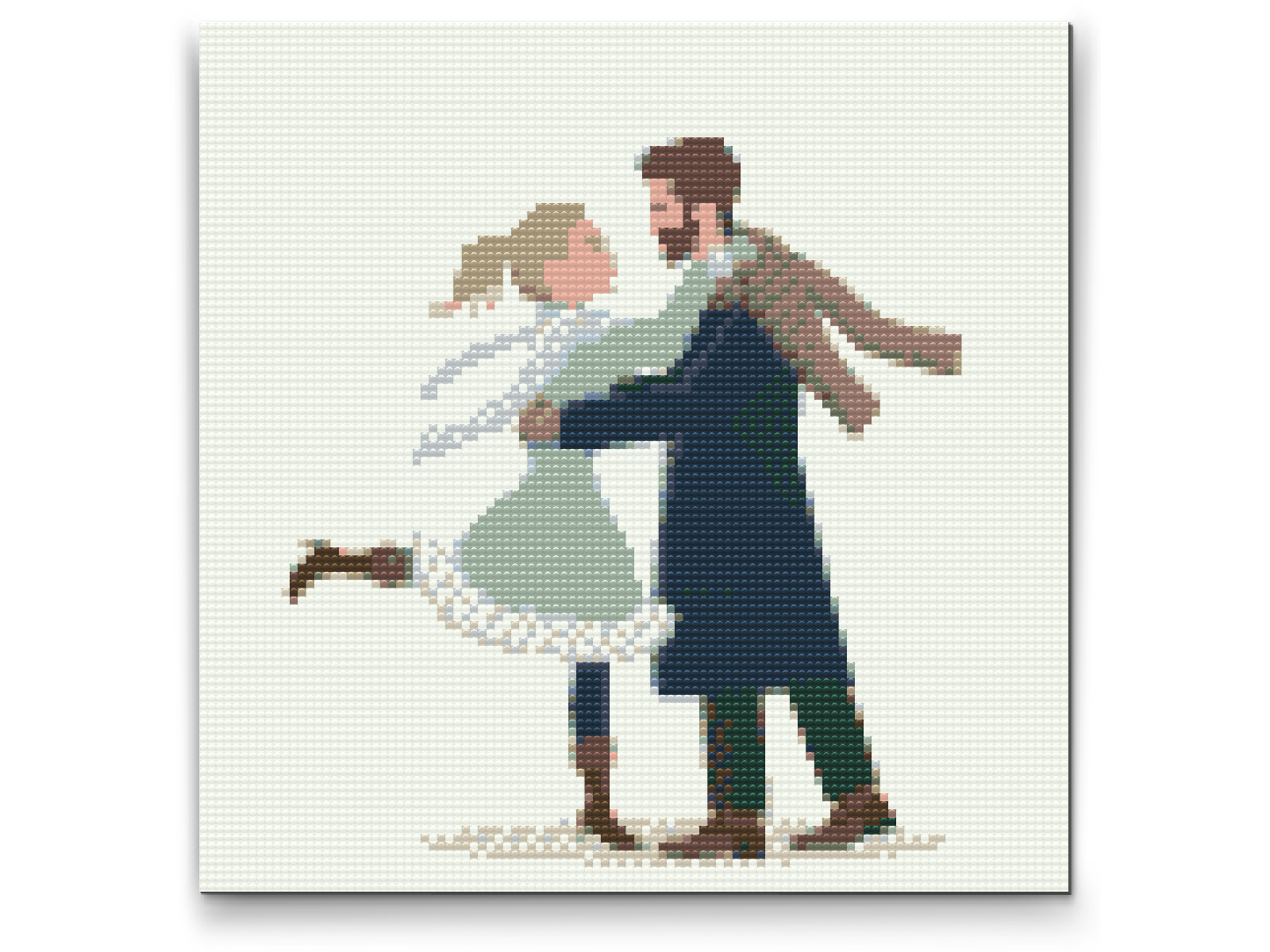 Diamond Painting - Kærlighed om vinteren