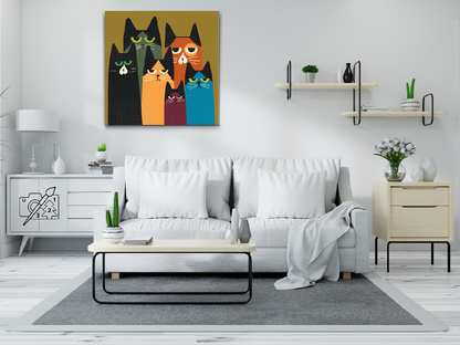 Paint by Numbers - Kattebande