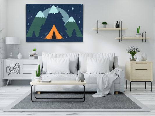 Paint by Numbers - Camping i skoven