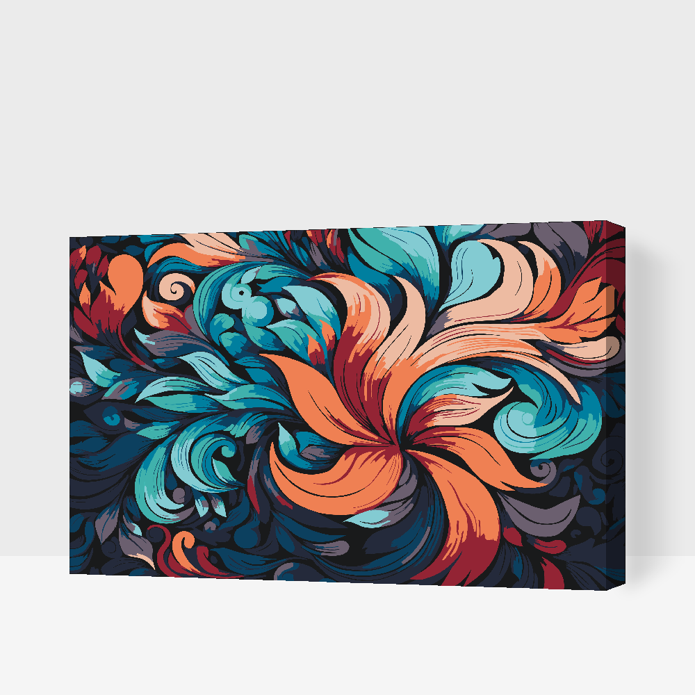 Paint by Numbers - Abstrakte blade