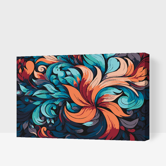 Paint by Numbers - Abstrakte blade