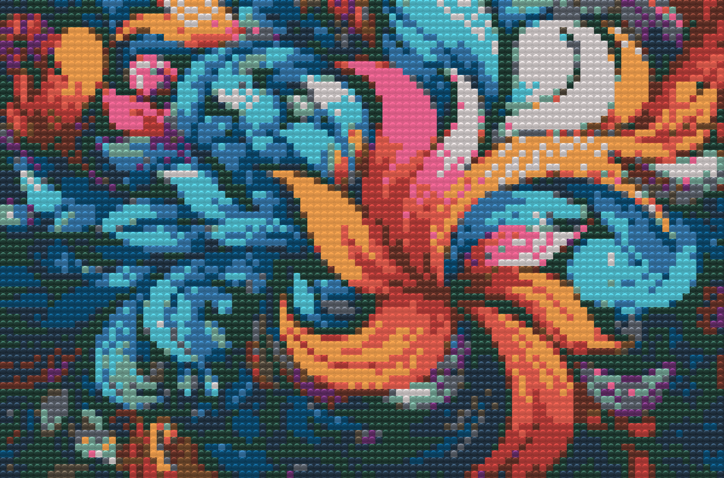 Diamond Painting - Abstrakte blade
