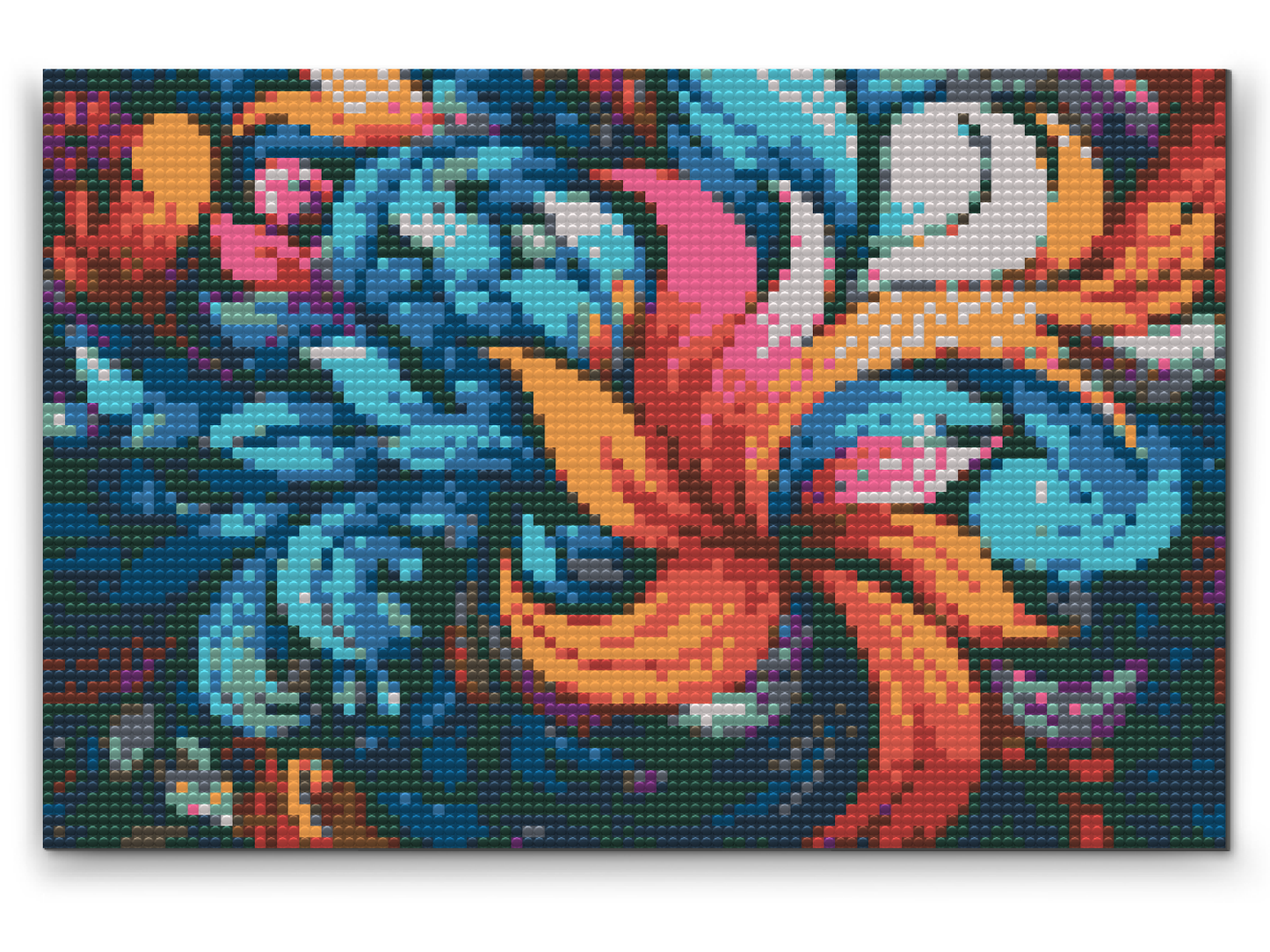 Diamond Painting - Abstrakte blade