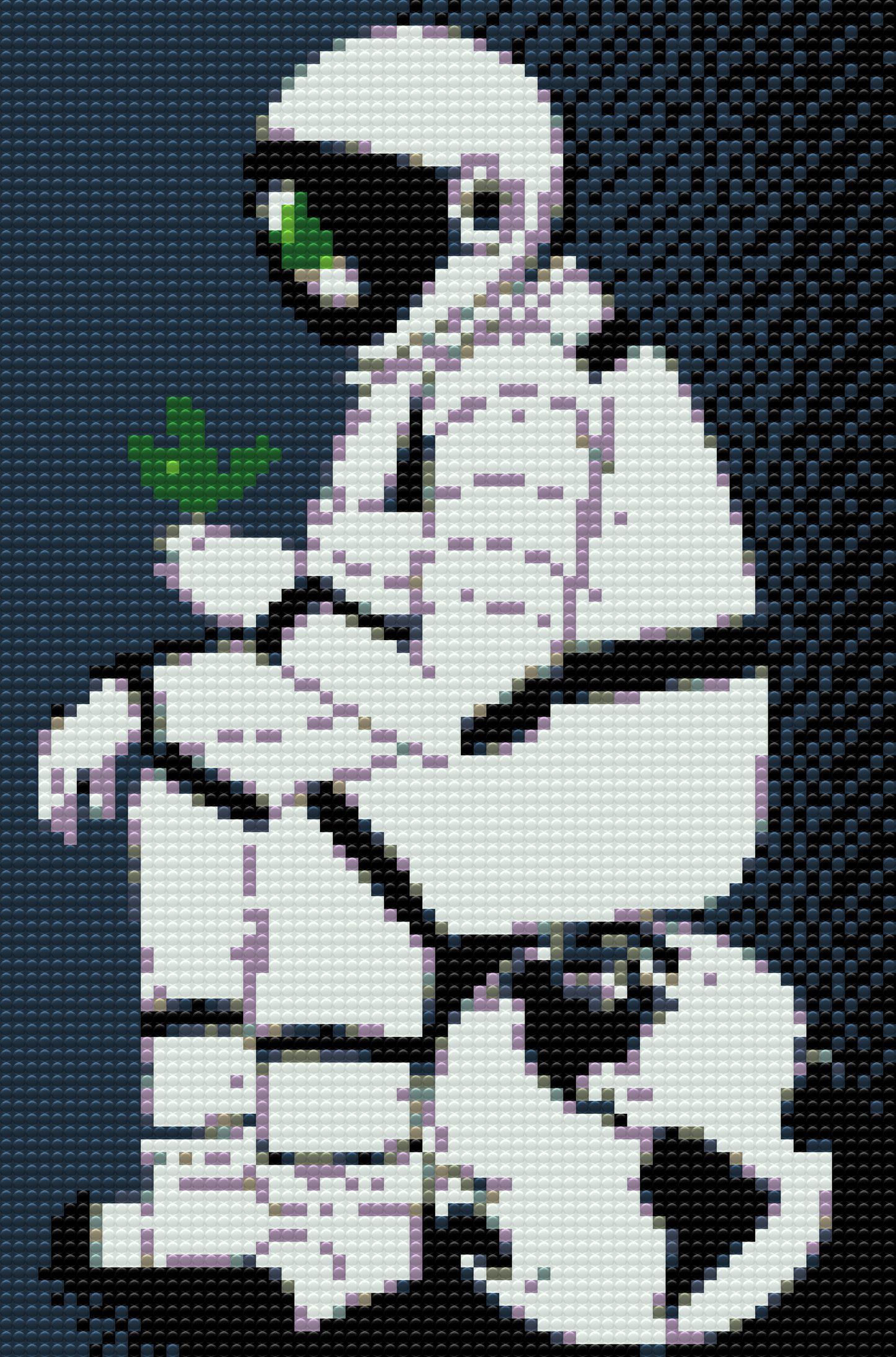 Diamond Painting - Astronaut med en plante