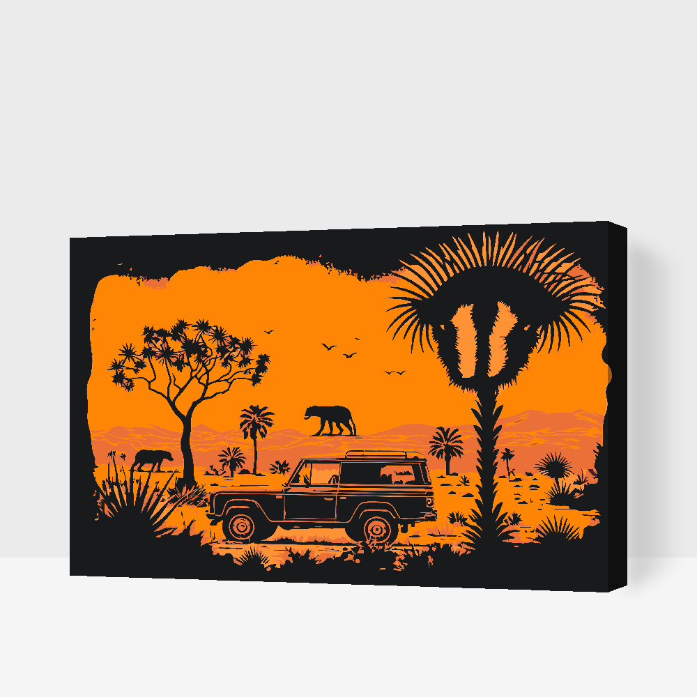 Paint by Numbers - Safari