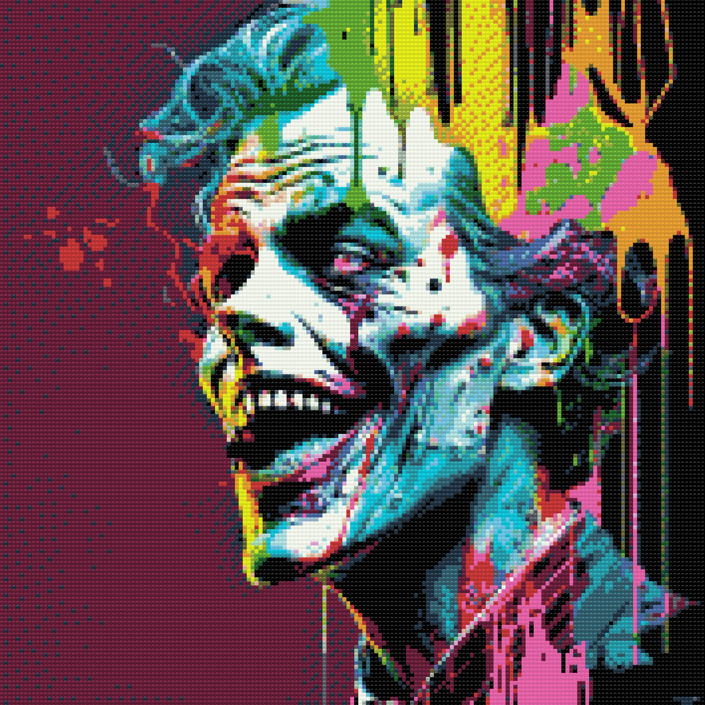 Diamond Painting - Gal klovn