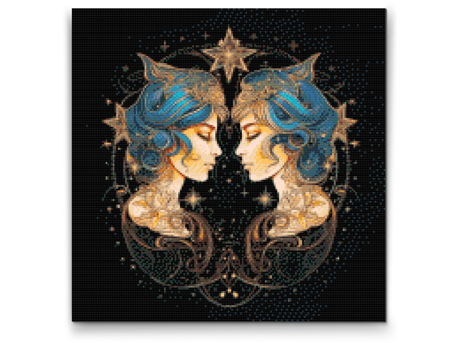 Diamond Painting - Tvillingerne