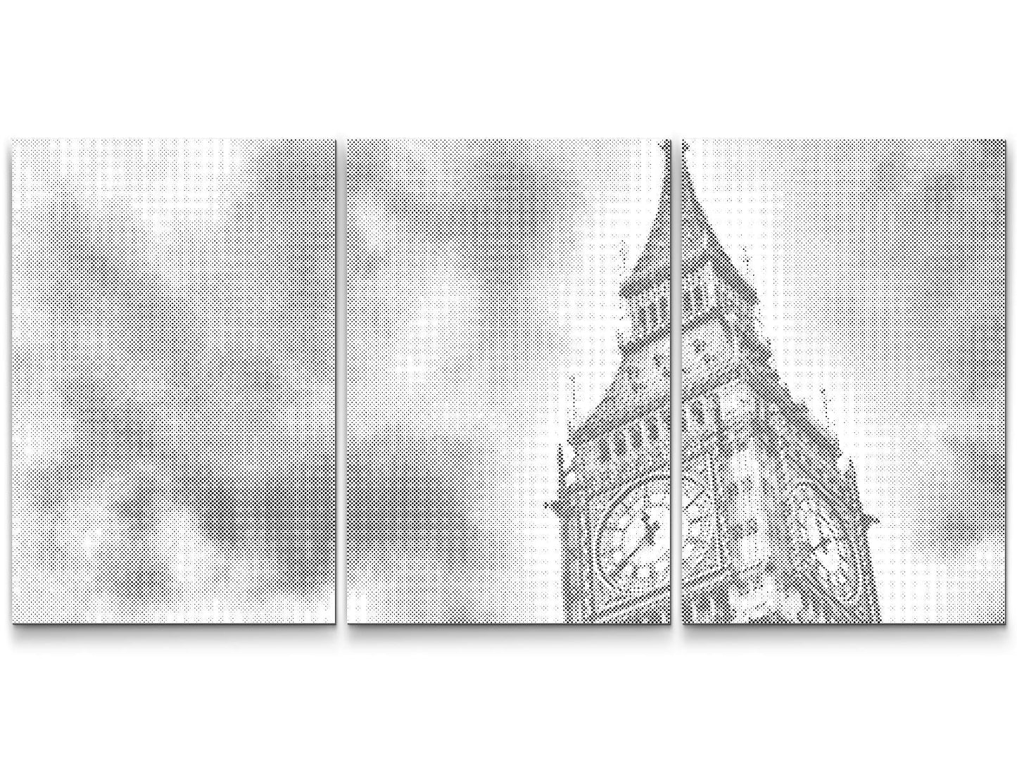 Mal-med-prikker -  Big Ben (sæt af 3)
