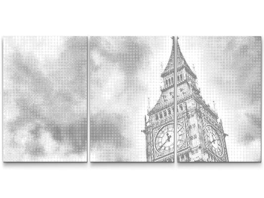 Mal-med-prikker -  Big Ben (sæt af 3)