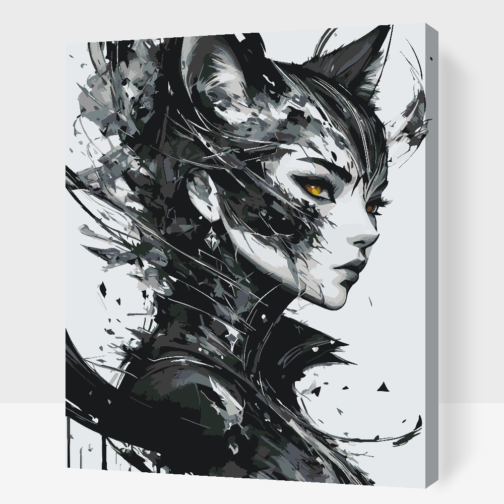 Paint by Numbers - Kattekvinde