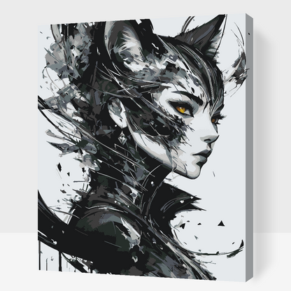 Paint by Numbers - Kattekvinde