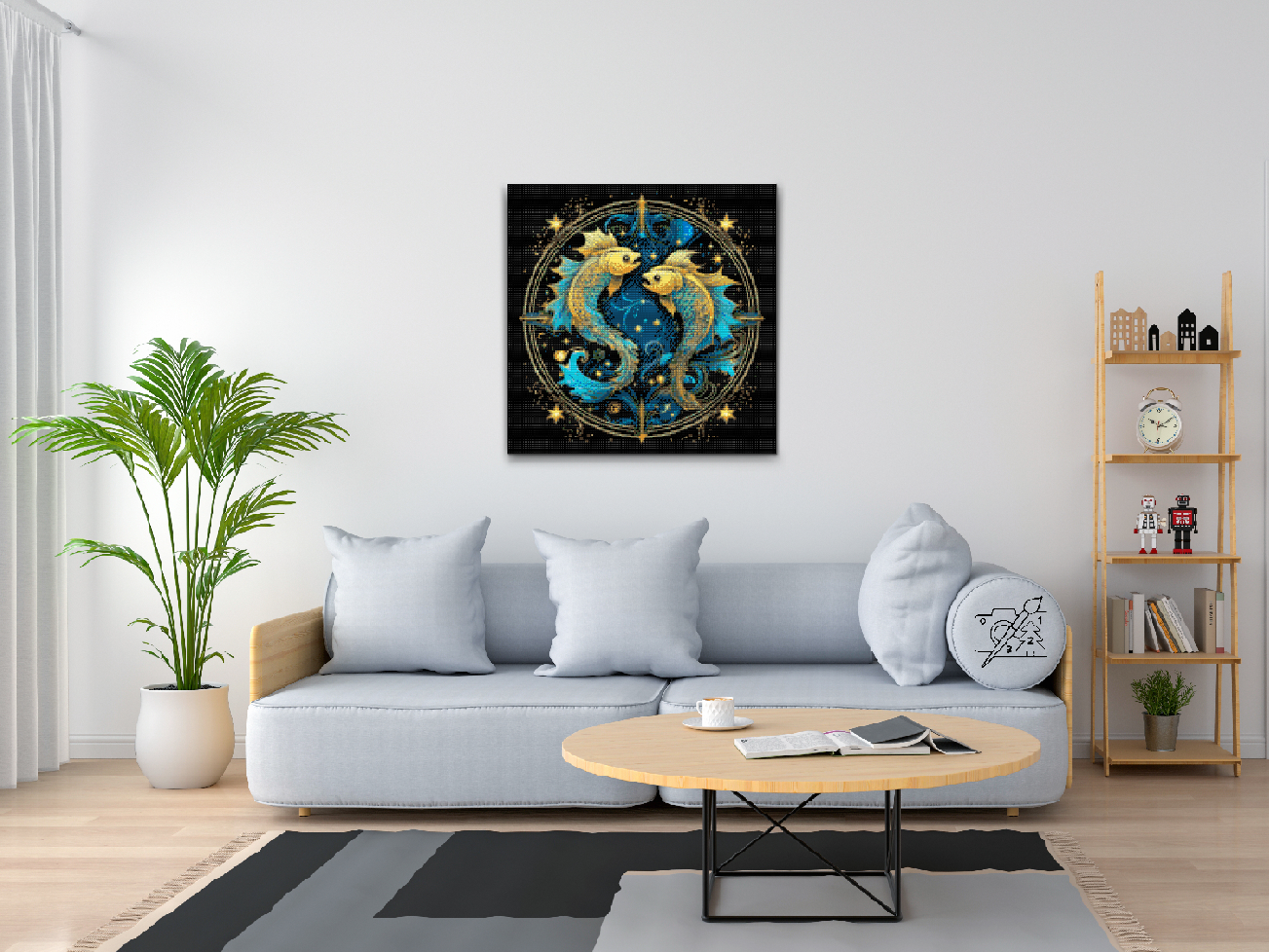 Diamond Painting - Fiskene
