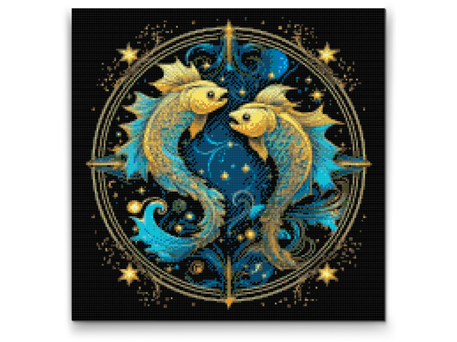 Diamond Painting - Fiskene