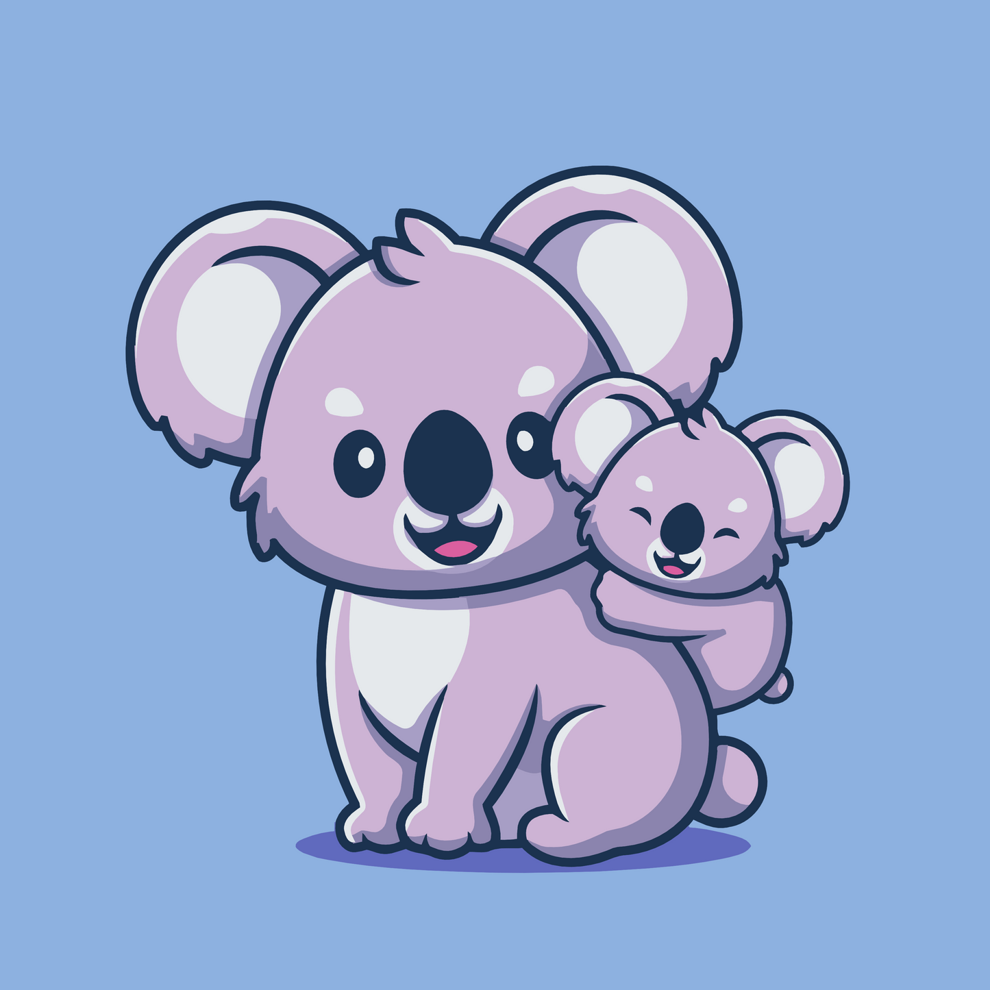 Paint by Numbers - Mama koala