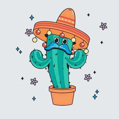 Paint by Numbers - Mexicansk kaktus